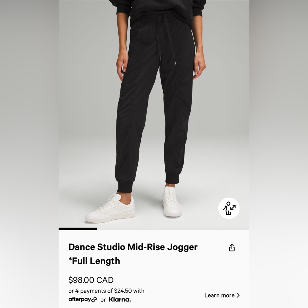 Lululemon Studio Dance pant